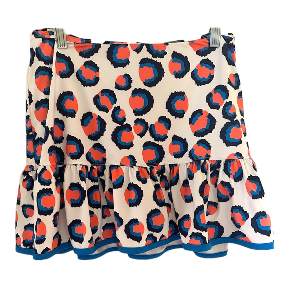 🎾40 Lime Cheetah Print Tennis Skirt - M